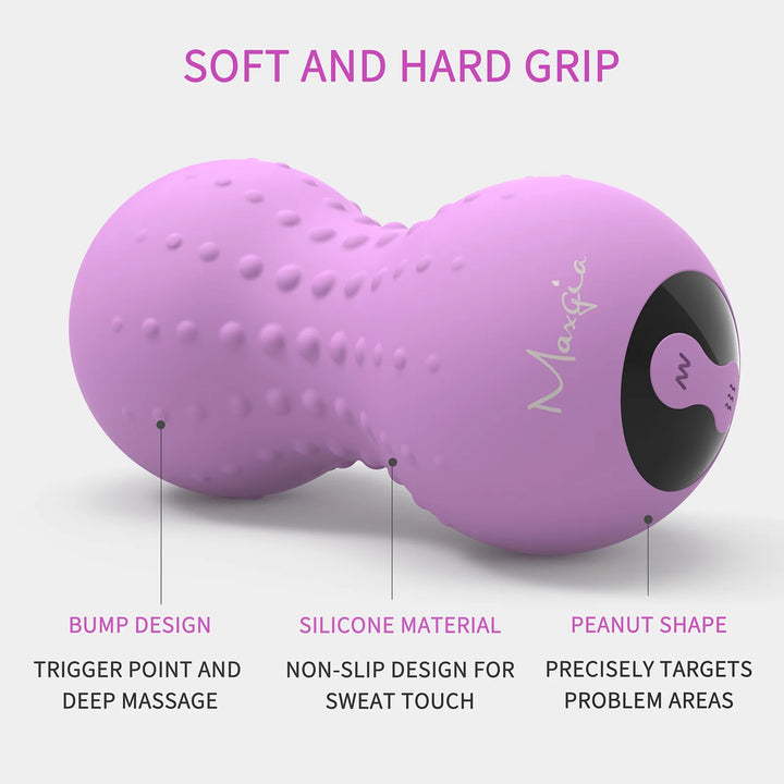 VOW Electric Massage Ball, Fascia Release, Electric Fascia Roller, Yoga Dumbbell Ball