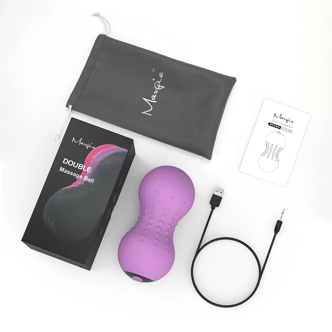 VOW Electric Massage Ball, Fascia Release, Electric Fascia Roller, Yoga Dumbbell Ball