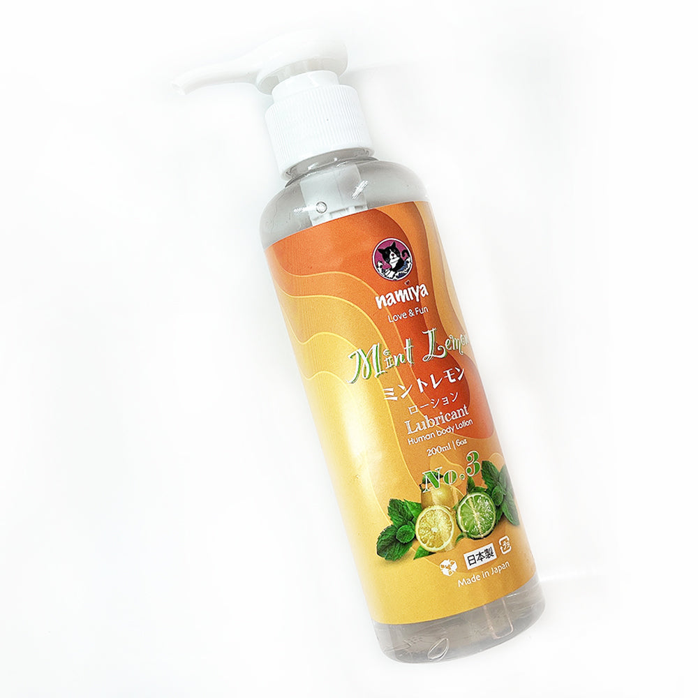 Ｎamiya Mint Lemon(ミントレモン)日本製 潤滑 水溶性 ローション 快適感  ジェル ゼリー