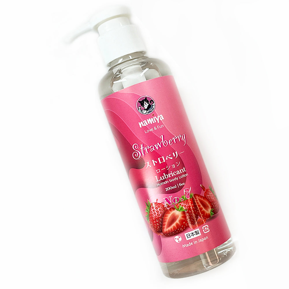 Ｎamiya Straw berry(ストロベリー)日本製 潤滑 水溶性 ローション 快適感  ジェル ゼリー