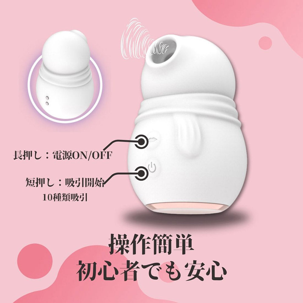 Namiya  snowman 雪だるま　吸引ローター バイブ